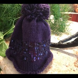 Deha Purple Winter Hat